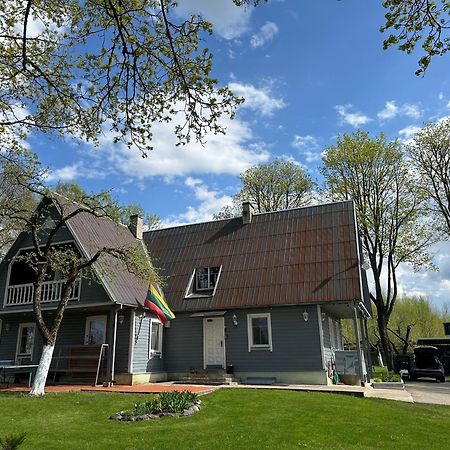 Maple House - Sodyba Tarp Klevu Утена Екстер'єр фото