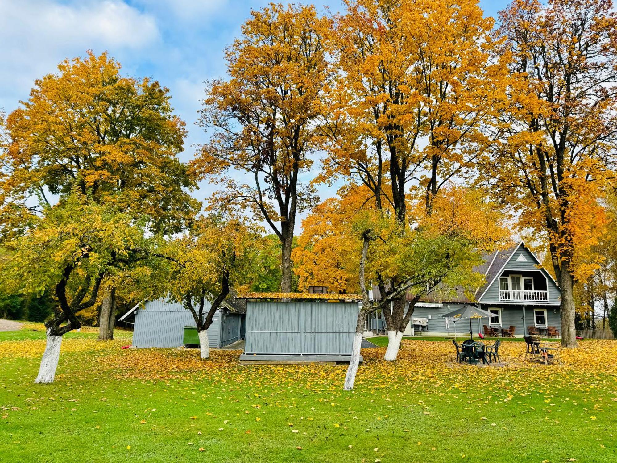 Maple House - Sodyba Tarp Klevu Утена Екстер'єр фото