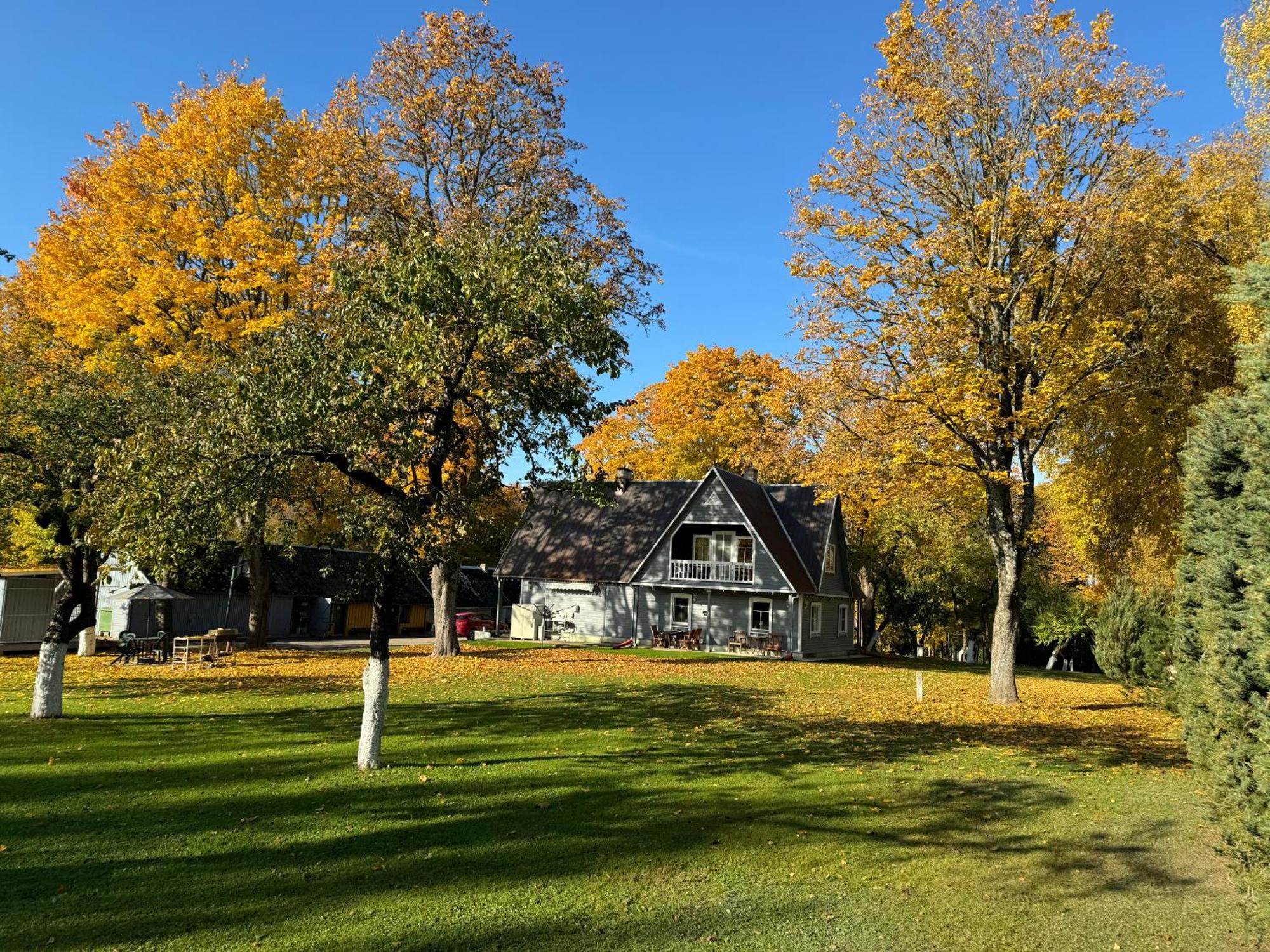 Maple House - Sodyba Tarp Klevu Утена Екстер'єр фото