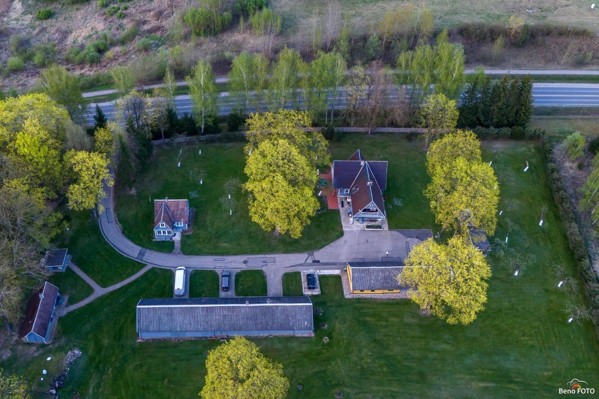 Maple House - Sodyba Tarp Klevu Утена Екстер'єр фото